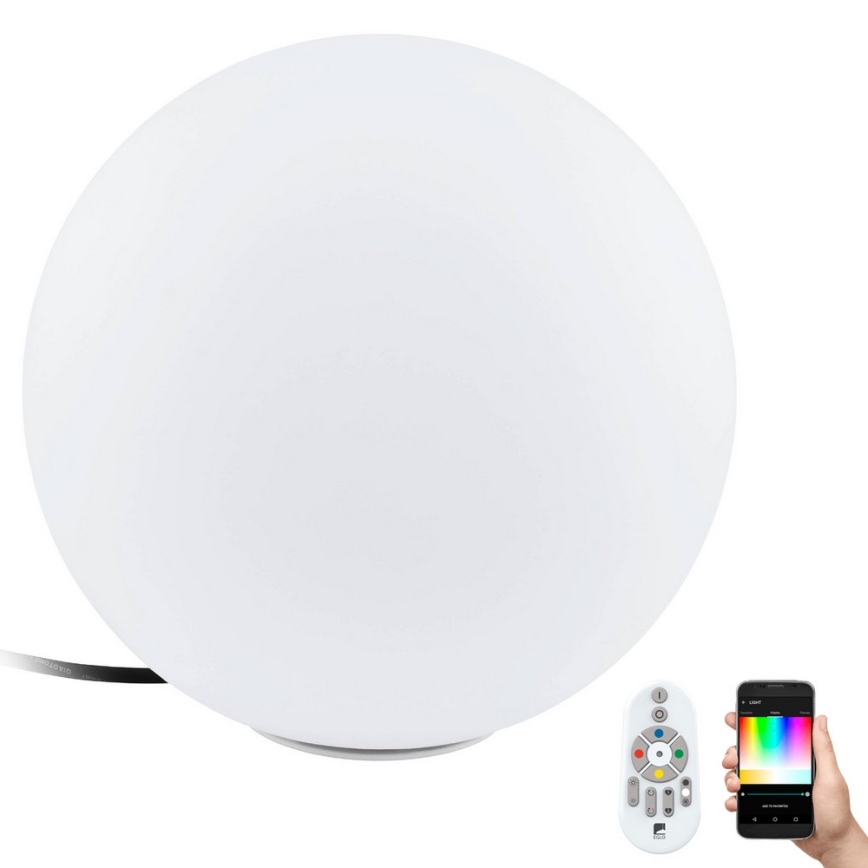 Eglo 55784 - LED RGBW Utomhusbelysning MONTEROLO-C 1xE27/9W/230V IP65 Ø 39 cm + fjärrkontroll