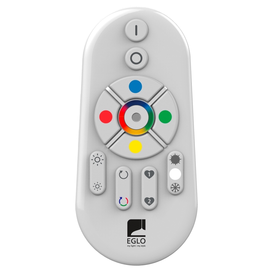 Eglo 55784 - LED RGBW Utomhusbelysning MONTEROLO-C 1xE27/9W/230V IP65 Ø 39 cm + fjärrkontroll