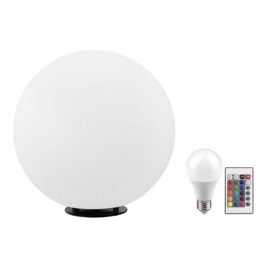 Eglo 55786 - LED RGBW Utomhuslampa MONTEROLO-C 1xE27/9W/230V 2700-6500K IP65 Ø 30 cm + fjärrkontroll