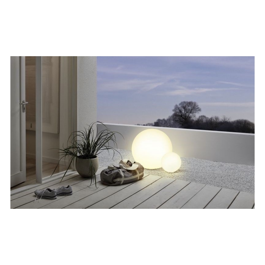 Eglo 55786 - LED RGBW Utomhuslampa MONTEROLO-C 1xE27/9W/230V 2700-6500K IP65 Ø 30 cm + fjärrkontroll