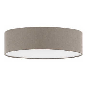 Eglo 55873 - LED-taklampa 1xE27/11W/230V Ø 38 cm taupe