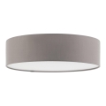Eglo 56136 - LED-taklampa 2xE27/11W/230V Ø 38 cm grå