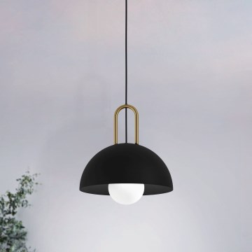 Eglo 56459 - Pendellampa på kabel CALMANERA 1xE27/40W/230V svart
