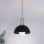 Eglo 56459 - Pendellampa på kabel CALMANERA 1xE27/40W/230V svart