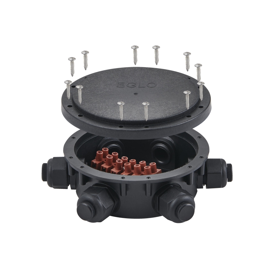 Eglo 61728 - Vattentät anslutningslåda 6 utgångar CONNECTOR BOX 230V IP68