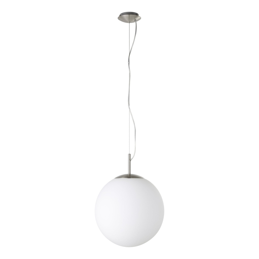 Eglo 63269 - Takpendel på sladd PIEDALE 1xE27/60W/230V Ø 35 cm mattkrom