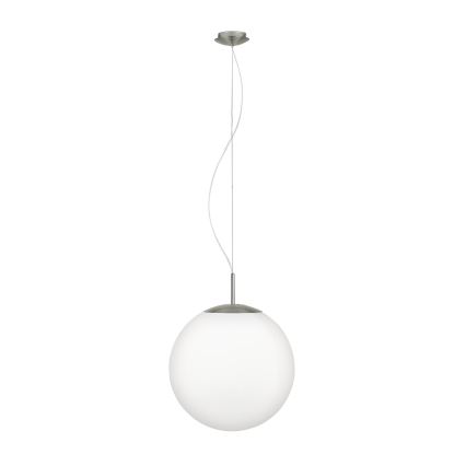 Eglo 63271 - Takpendel med kabel PIEDALE, 1xE27/60W/230V, Ø 43 cm, mattkrom