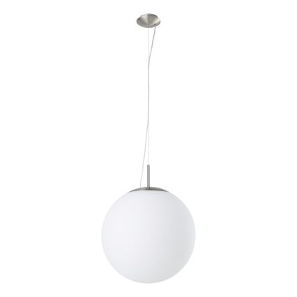 Eglo 63271 - Takpendel med kabel PIEDALE, 1xE27/60W/230V, Ø 43 cm, mattkrom