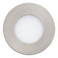 Eglo 64621 - LED infälld belysning FUEVA 1 PRO LED/2,7W/230V 3000K diameter 8,5 cm matt krom
