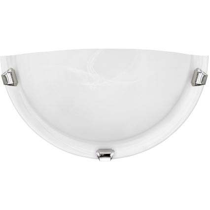 Eglo - Vägglampa 1xE27/60W/230V alabasterglas