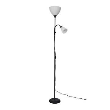 Eglo 74045 - Golvlampa MONTANINI-E 1xE27/40W/230V + E14/25W