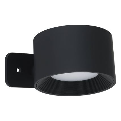Eglo - LED dimbar uppladdningsbar beröringsstyrd vägglampa LED/5W/5V 2700/4000/6500K 2000 mAh svart