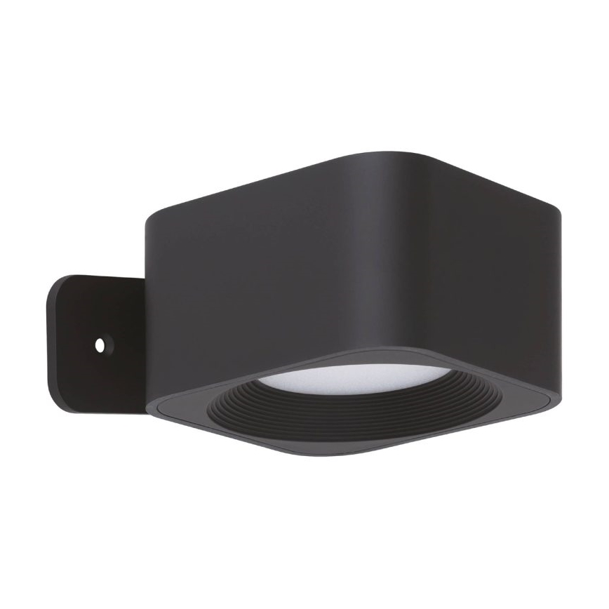 Eglo - Dimbart uppladdningsbart touchstyrt LED-väggarmatur/5W/5V 2700/4000/6500K 2000 mAh svart