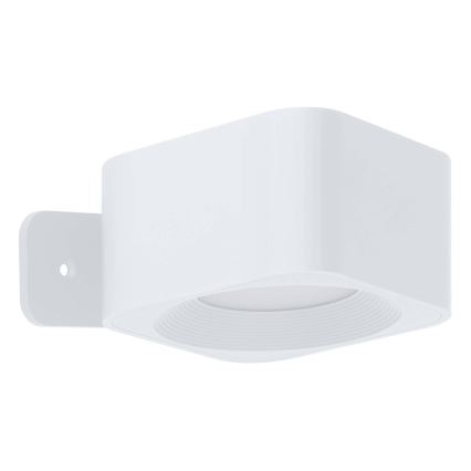 Eglo - LED dimbar uppladdningsbar beröringsstyrd väggarmatur LED/5W/5V 2700/4000/6500K 2000 mAh vit