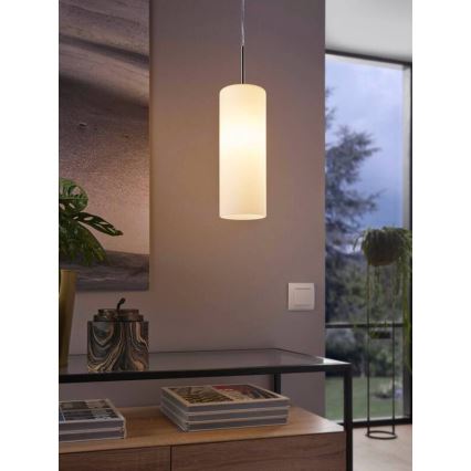 Eglo 75251 - LED RGB Dimbar taklampa ELLUNO-C E27/7,5W/230V + fjärrkontroll