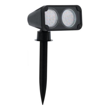 Eglo 75315 - LED-lampa för utomhusbruk NEMA 2xGU10/2,8W/230V 3000K IP44
