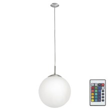 Eglo 75359 - Dimbar LED-lampakrona RONDO-C 1xE27/7,5W/230V