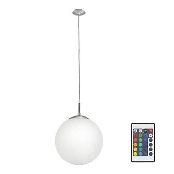 Eglo 75359 - LED RGB Dimbar taklampa RONDO-C 1xE27/7,5W/230V + fjärrkontroll