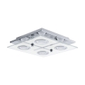 Eglo 75378 - LED RGBW Dimbar taklampa CABO-C 4xGU10/4W/230V + fjärrkontroll