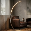 Eglo 75518 - LED-dimbar touchstyrd golvlampa VILLA FRANCA LED/19W/230V
