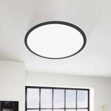 Eglo 75577 - LED Dimbar taklampa SALOBRENA-TW LED/32,5W/230V diameter 60 cm + fjärrkontroll