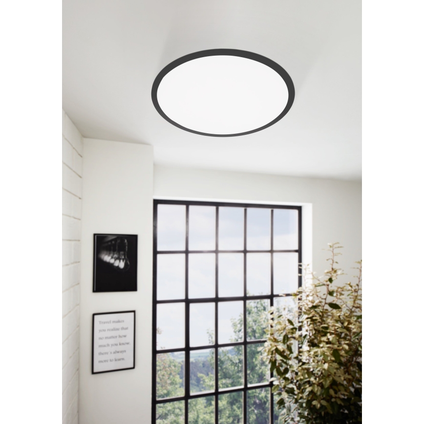 Eglo 75577 - LED Dimbar taklampa SALOBRENA-TW LED/32,5W/230V diameter 60 cm + fjärrkontroll