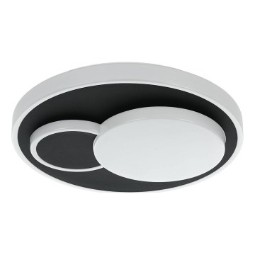 Eglo 75665 - LED taklampa LEPRESO LED/19,5W/230V diameter 38,5 cm svart