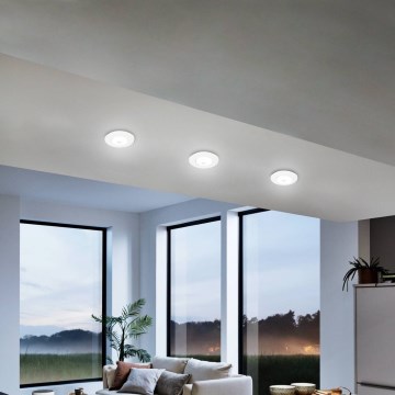 Eglo 75763 - KIT 3x LED infälld belysning ZUJAR LED/3,4W/230V vit