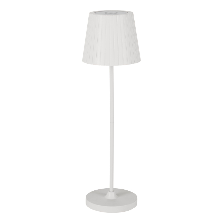 Eglo - Dimbar, uppladdningsbar LED-bordslampa för utomhusbruk LED/3,8W/5V 2400/3000/4000K 2000 mAh IP44 vit