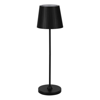 Eglo - LED-dimbara utomhus uppladdningsbar bordslampa LED/3,8W/5V 2400/3000/4000K 2000 mAh IP44 svart