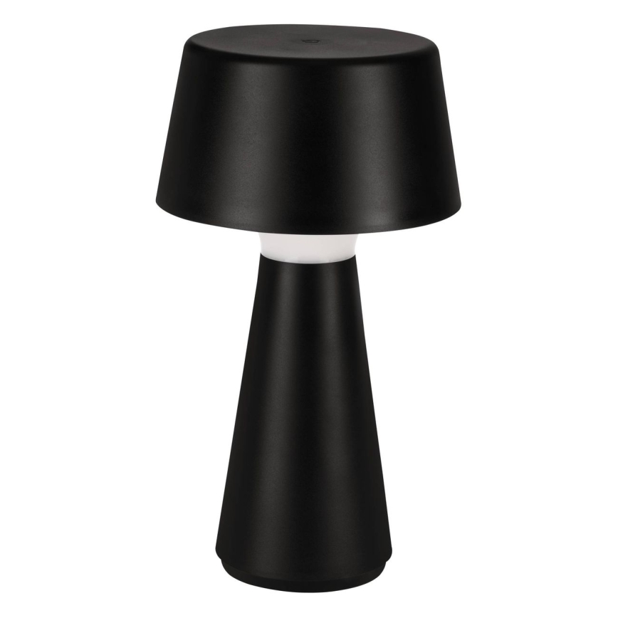 Eglo - LED dimbar uppladdningsbar utomhusbordslampa LED/3W/5V 2200/3000/4000K 2000 mAh IP44 svart