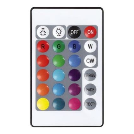 Eglo - LED RGB dimbar uppladdningsbar utomhuslampa LED/2600 mAh IP44 vit + fjärrkontroll