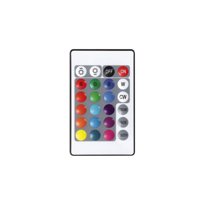 Eglo - LED RGB dimbar uppladdningsbar utomhuslampa LED/2600 mAh IP44 vit + fjärrkontroll