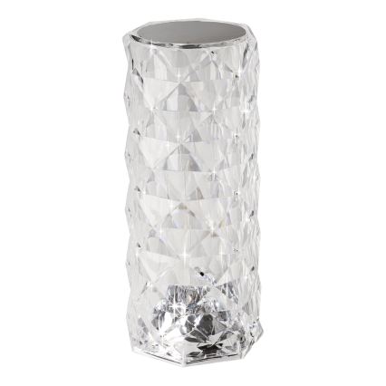 Eglo - RGB-LED dimbar, beröringsstyrd och uppladdningsbar bordslampa LED/800 mAh, klar