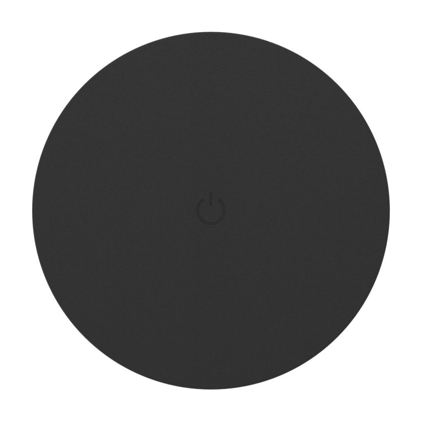 Eglo - Dimmbar LED, uppladdningsbar och beröringsstyrd utomhusvägglampa LED/5W/5V 2000 mAh 3000/4000/6500K IP44 svart