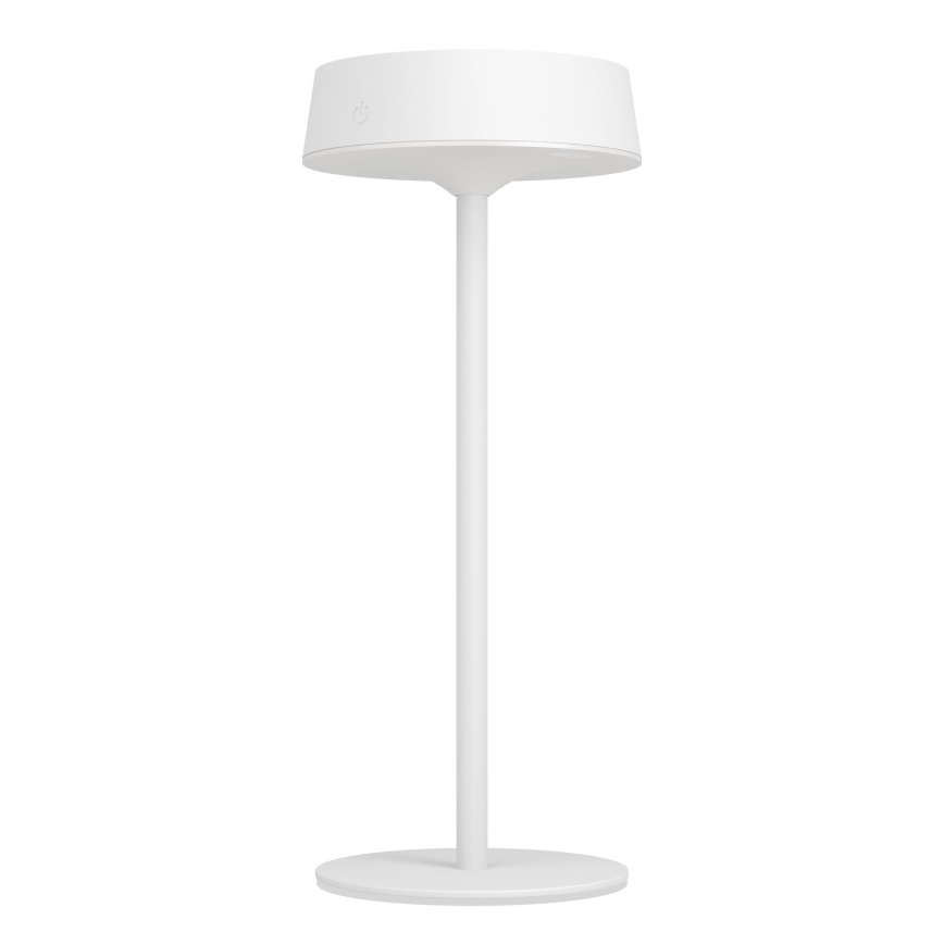 Eglo - LED dimbar solcellsuppladdningsbar beröringsstyrd bordslampa LED/3W/5V 3000-6000K 1800 mAh IP44 vit