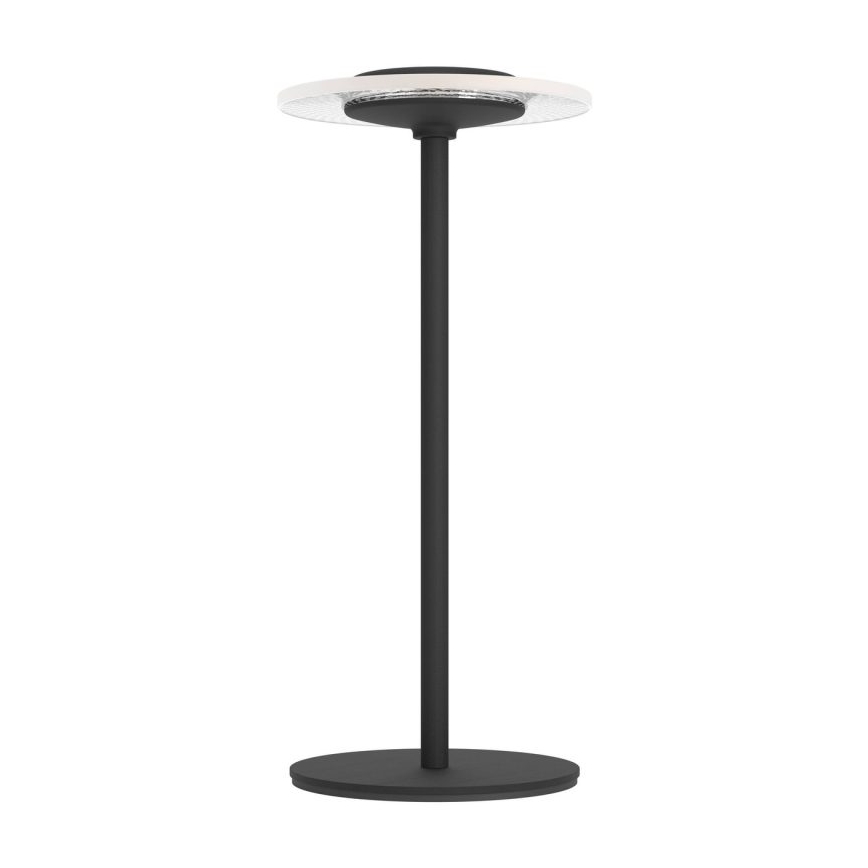 Eglo - LED RGBW dimbar, uppladdningsbar, beröringsstyrd bordslampa, LED/5V 2000 mAh, svart
