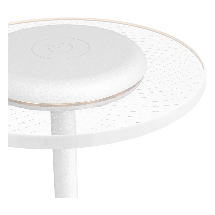 Eglo - LED RGBW dimbar uppladdningsbar beröringsstyrd bordslampa LED/5V 2000 mAh vit
