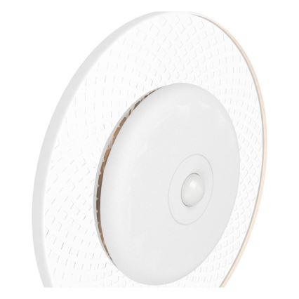 Eglo - RGBW LED, dimbar uppladdningsbar vägglampa med rörelse- och skymningssensor LED/5V 2000 mAh vit + fjärrkontroll