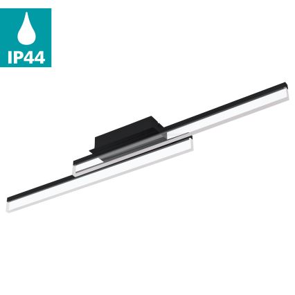 Eglo 780433 - LED taklampa för badrum YANGUAS 2xLED/11W/230V 3000K IP44 matt krom