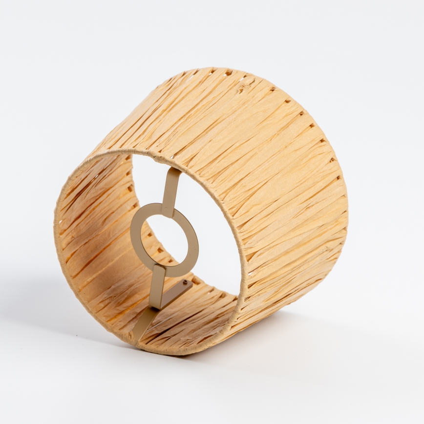 Universell lampskärm KERIA Ø 20 cm, raffia
