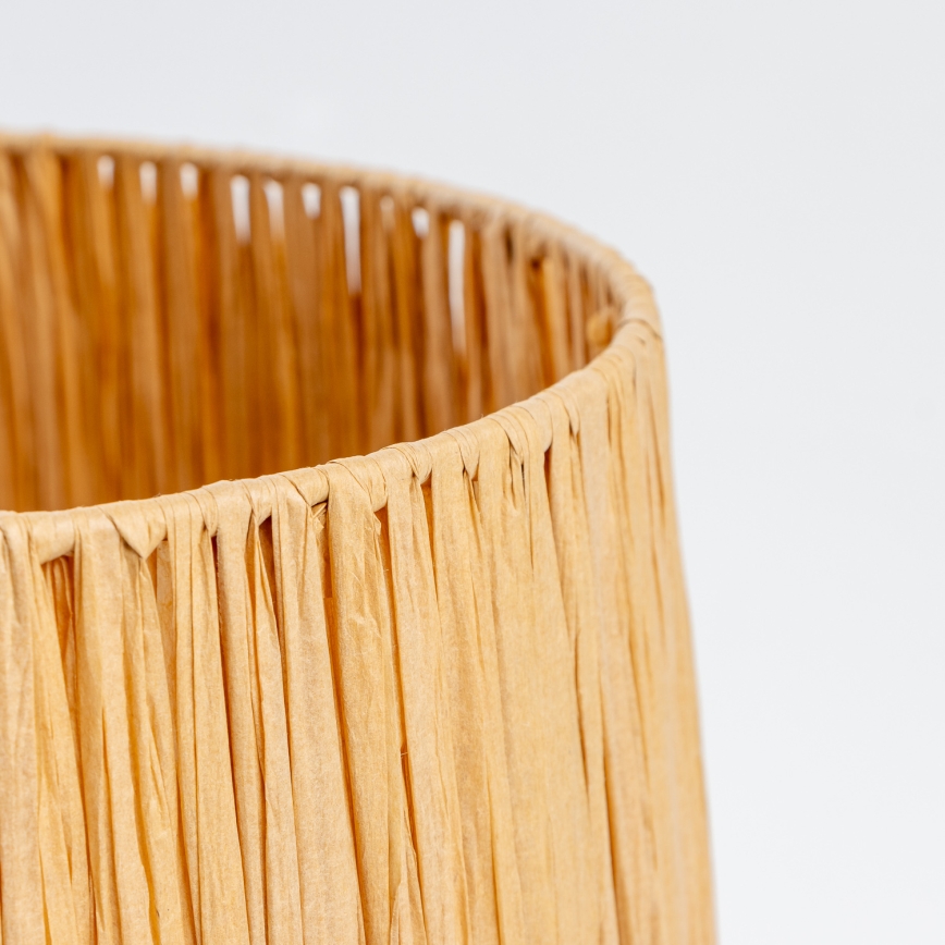 Universell lampskärm KERIA Ø 20 cm, raffia