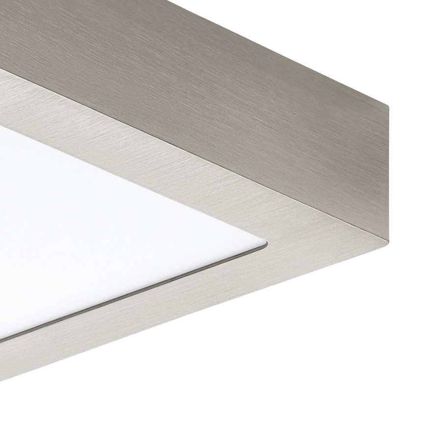 Eglo 78215 - LED taklampa FUEVA LED/10,9W/230V 17x17 cm mattkrom