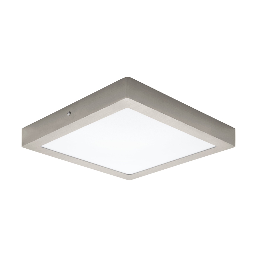 Eglo 78218 - LED taklampa FUEVA LED/22W/230V 30x30 cm matt krom
