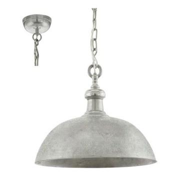 Eglo 78301 - Ljusskrona med upphängningsrem  EASINGTON 1xE27/60W/230V diameter  500 mm