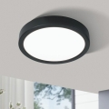 Eglo 78676 - LED-taklampa FUEVA LED/17W/230V Ø 21 cm svart