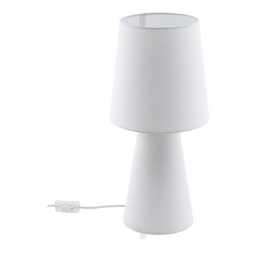 Eglo 79128 - Bordslampa CARPARA 2xE27/12W/230V