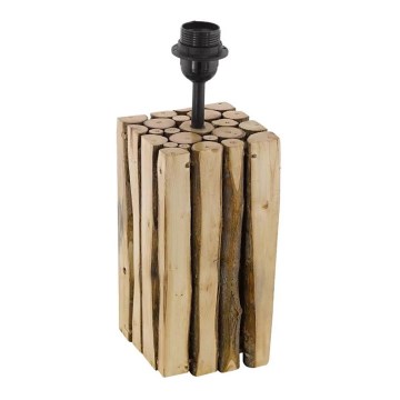 Eglo 79252 - Lampfot RIBADEO 1xE27/60W/230V brun
