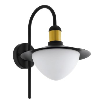Eglo 79287 - Vägglampa för utomhusbruk SIRMIONE 1xE27/60W/230V IP44