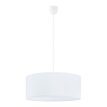 Eglo 79305 - Pendellampa med sladd CLINTON 3xE27/60W/230V vit